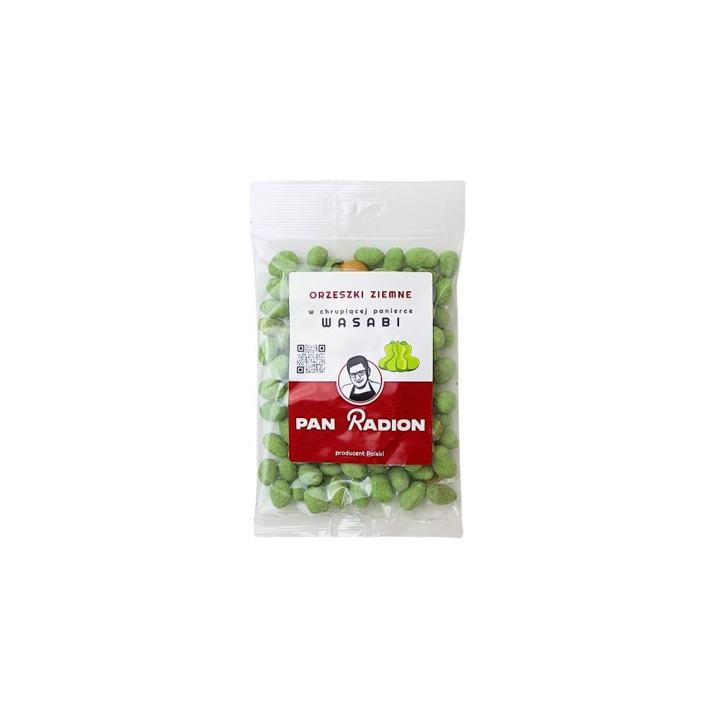 Orzeszki ziemne w chrupiącej panierce Wasabi "Radion" 100g