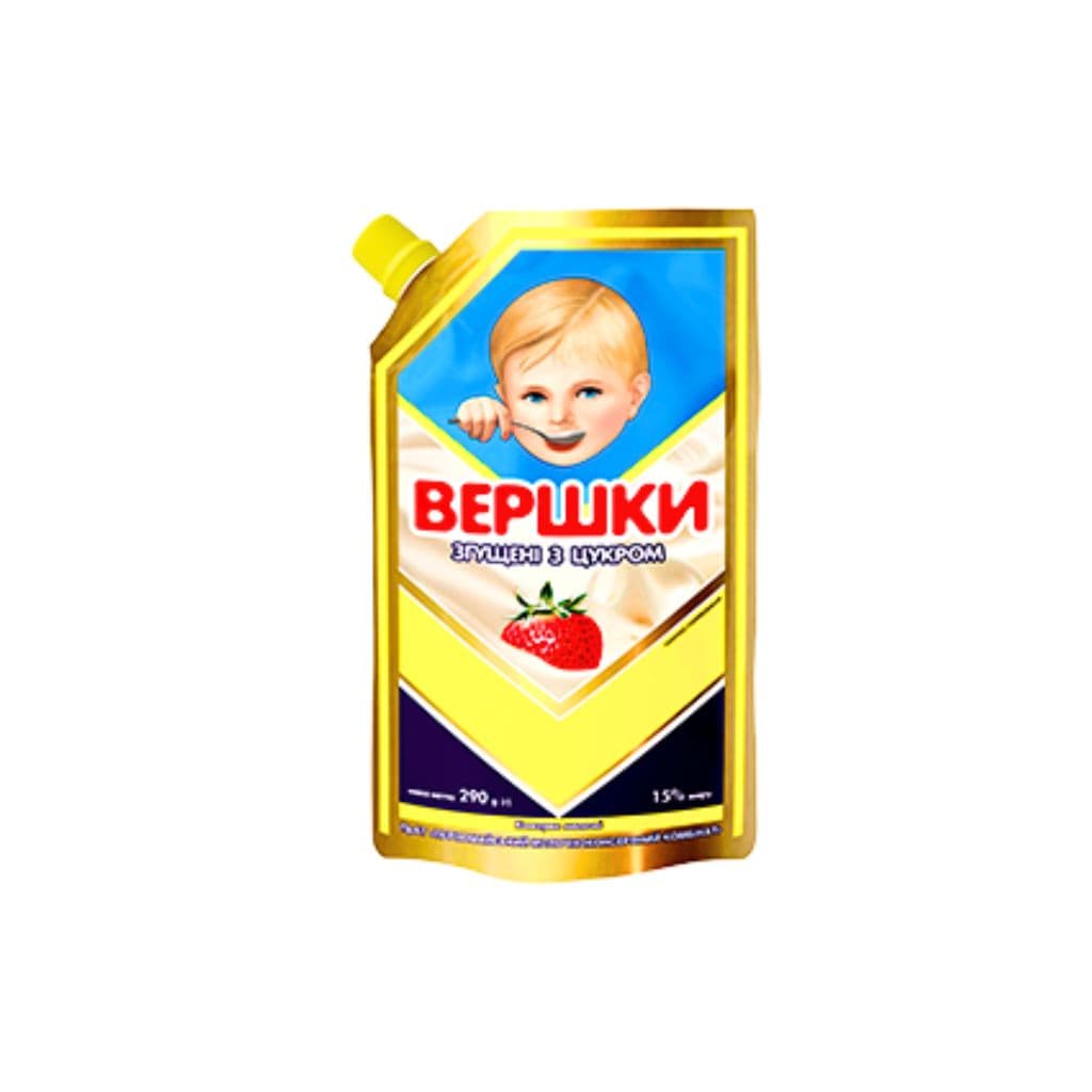 Śmietanka zagęszczona z cukrem 15% "PMK" 290g