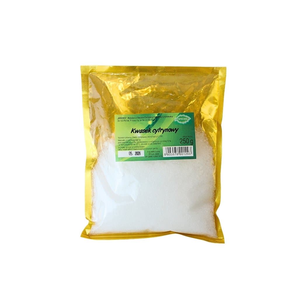Kwasek cytrynowy "SPECIES" 250g