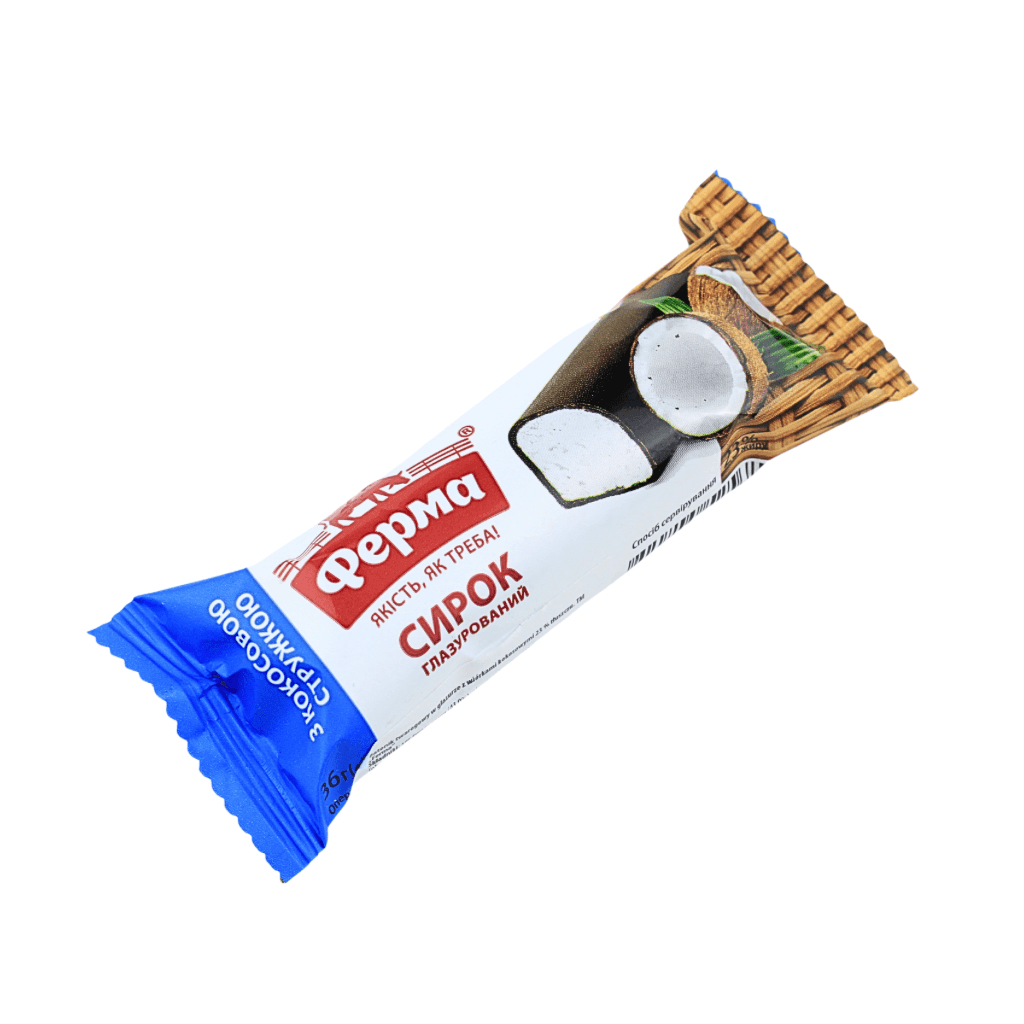 Serek kokosowy 23% "Ferma" 36g