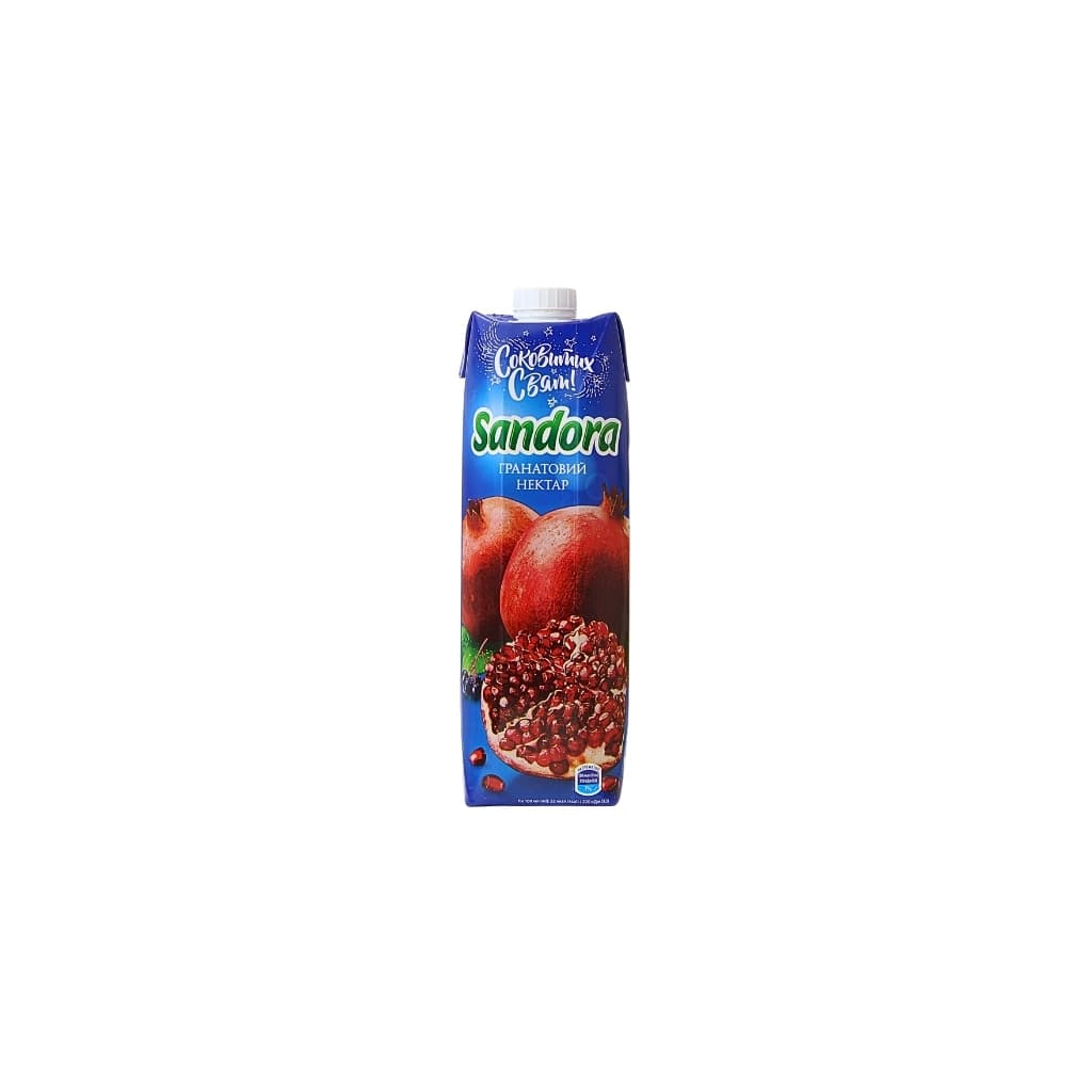 Nektar granatowy pasteryzowany "Sandora" 950ml