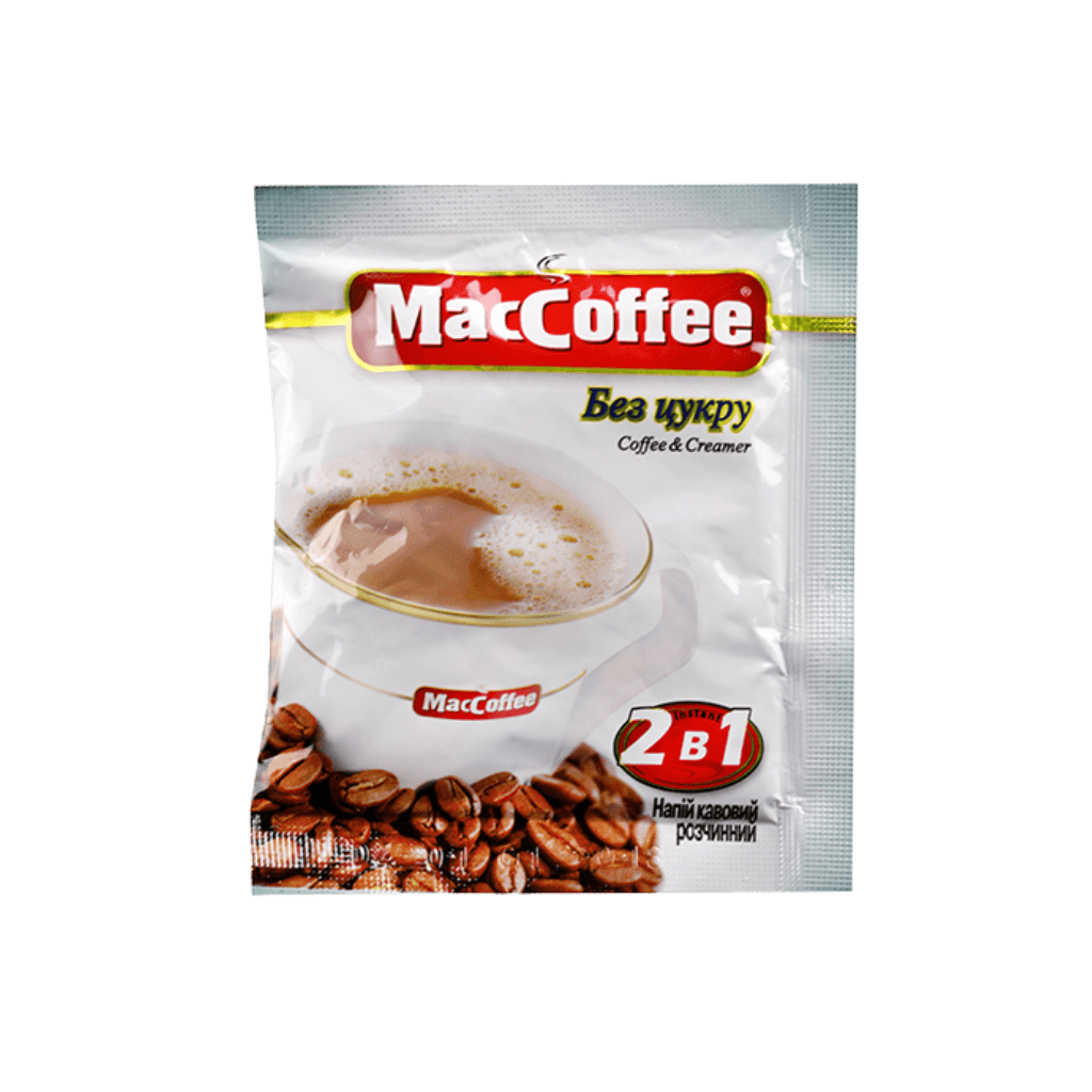 Kawa 2 w 1 bez cukru saszetka "MacCoffee" 12gr