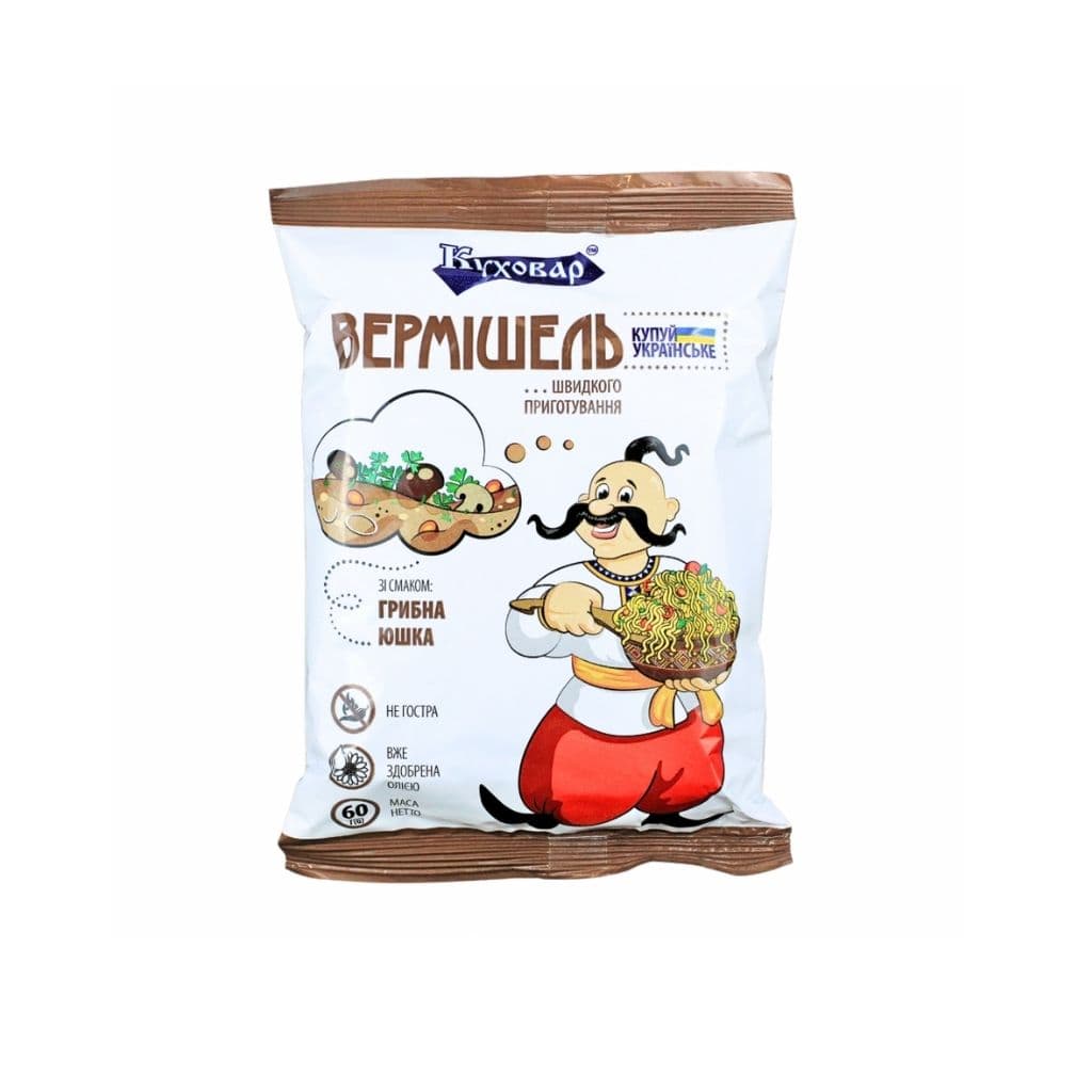 Nudle Zupa grzybowa "Kuhovar" 60g