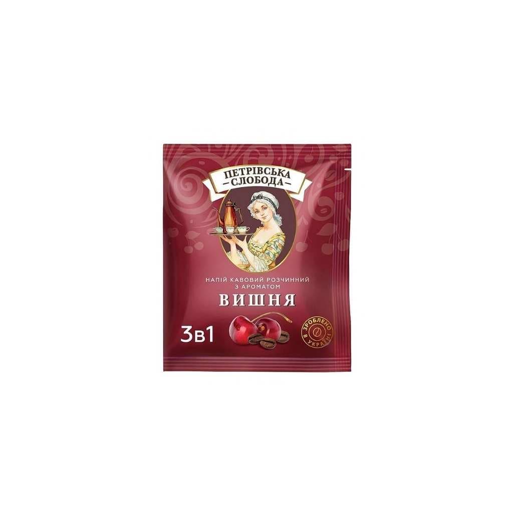Napój kawowy o smaku wiśniowym 3w1 "Petriwska Słoboda" 18g