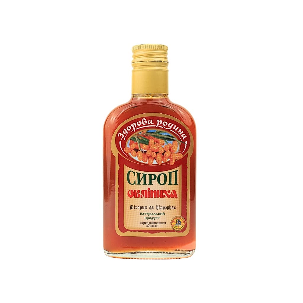 Syrop Rokitnik zwyczajny "Zdrowa rodzina" 200ml