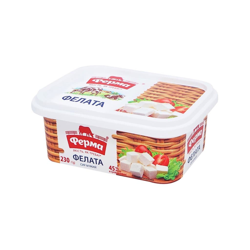 Ser miękki Felata 45% "Ferma" 180g