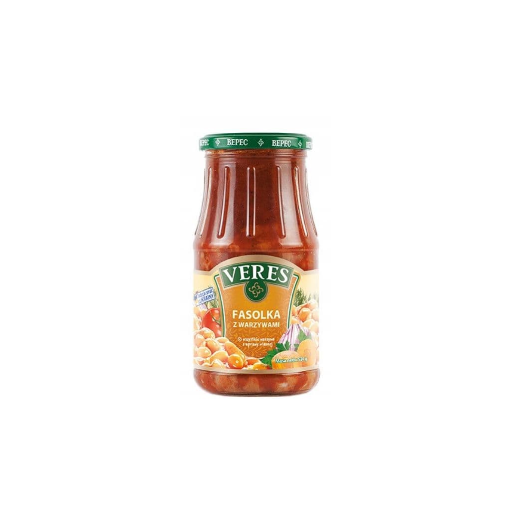 Fasola z warzywami "Veres" 500g