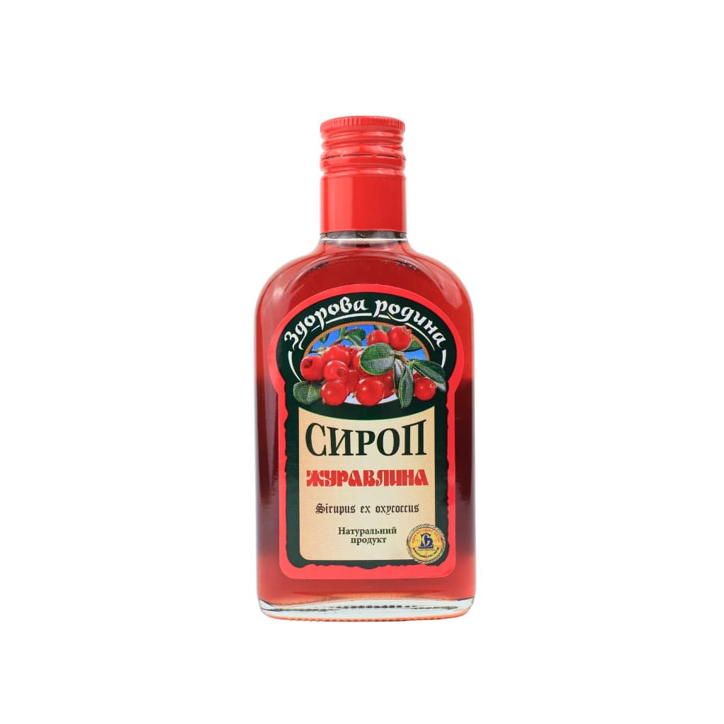 Syrop Zurawina "Zdrowa rodzina" 200ml