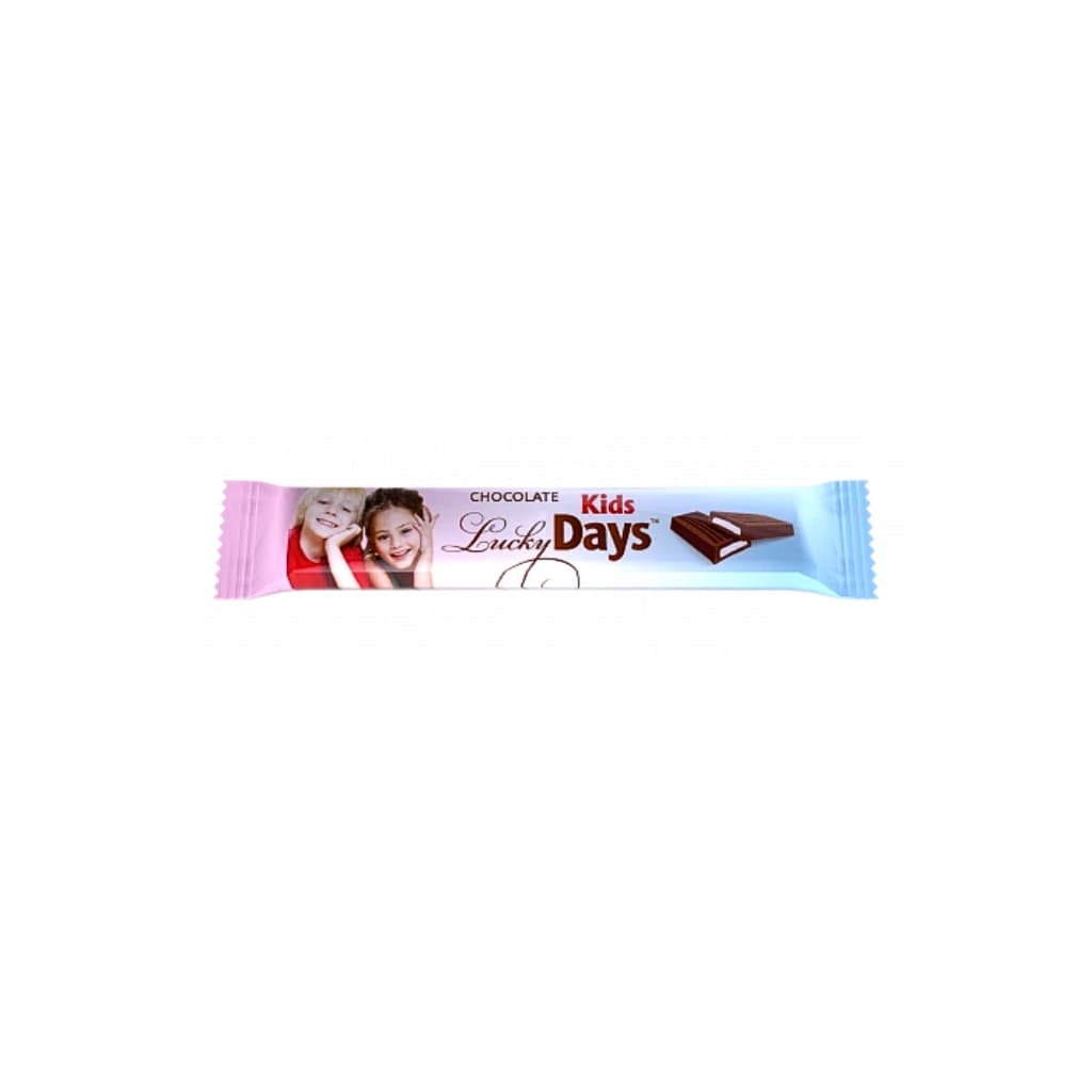 Batonik z nadzieniem mlecznym "Kids Lucky Days" 12,5g