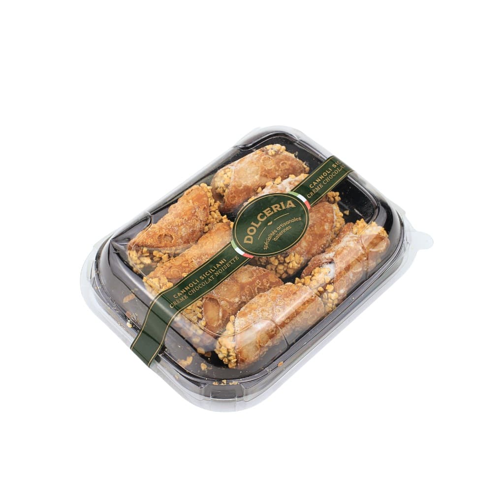Ciasteczka czekoladowe z orzechami laskowymi Cannoli "Dolceria" 200g