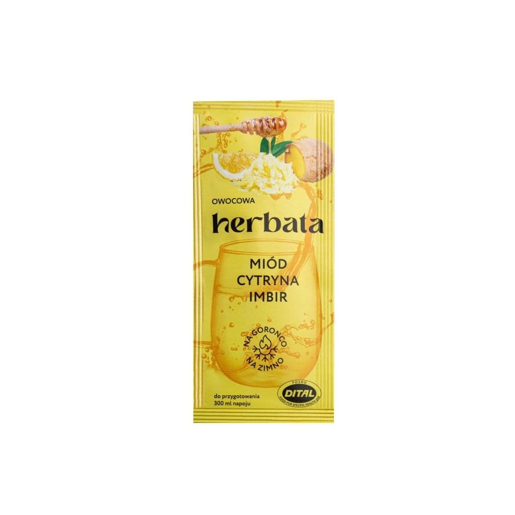 Produkt do przygotowywania napojów/herbaty MIÓD CYTRYNA IMBIR "Fruit tea" 50g