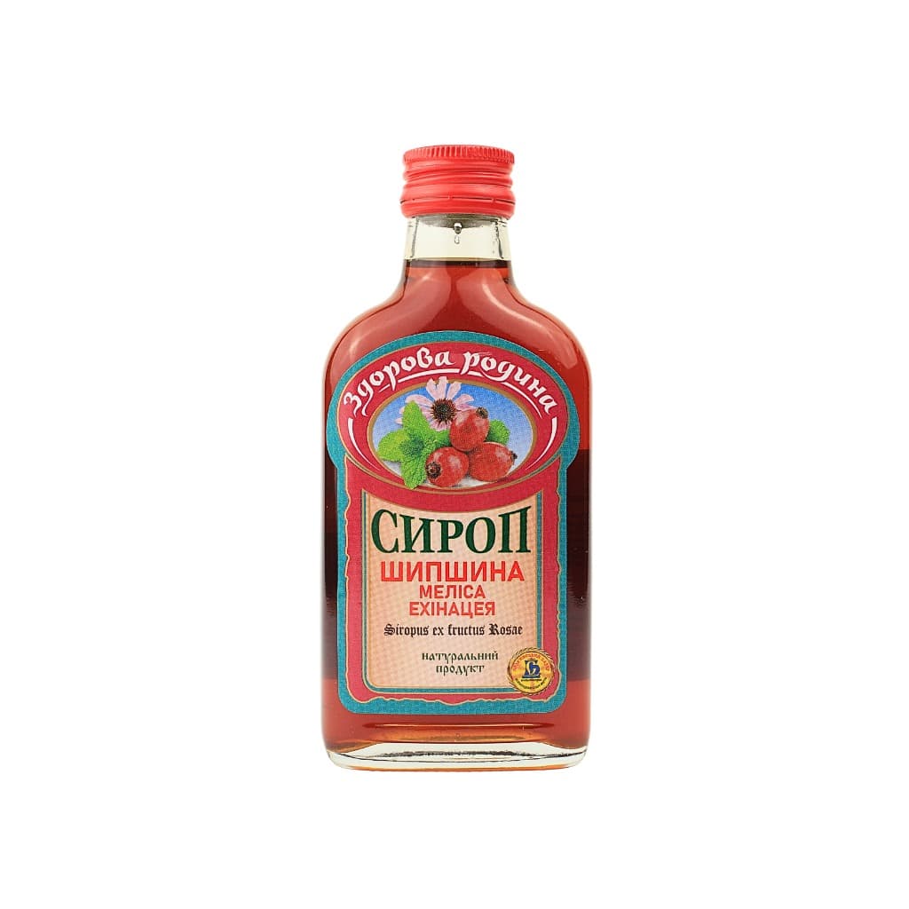 Syrop Dzika roza Echinacea Melisa "Zdrowa rodzina" 200ml