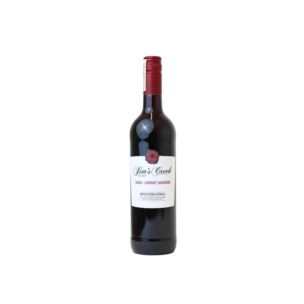 Wino c/w Jim's Creek Shiraz Cabernet Sauvignon 750ml