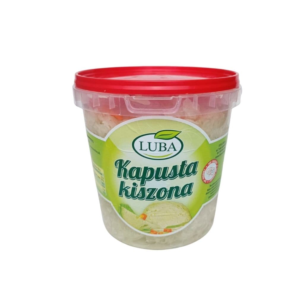 Kapusta kiszona "LUBA" wiaderko 1050g