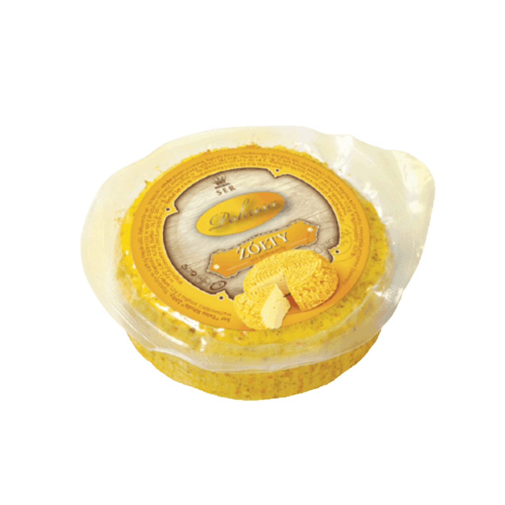 Ser żółty z przyprawami 350g