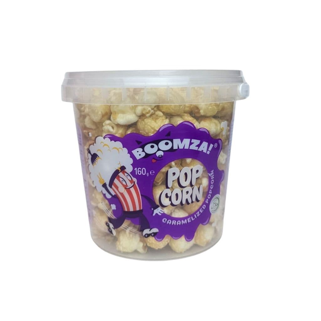 Popcorn karmelowy w wiaderku "Boomza" 160g
