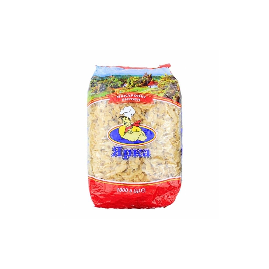 Makarony Rożek ryflowany z grzebieniem "JARKA" 1kg