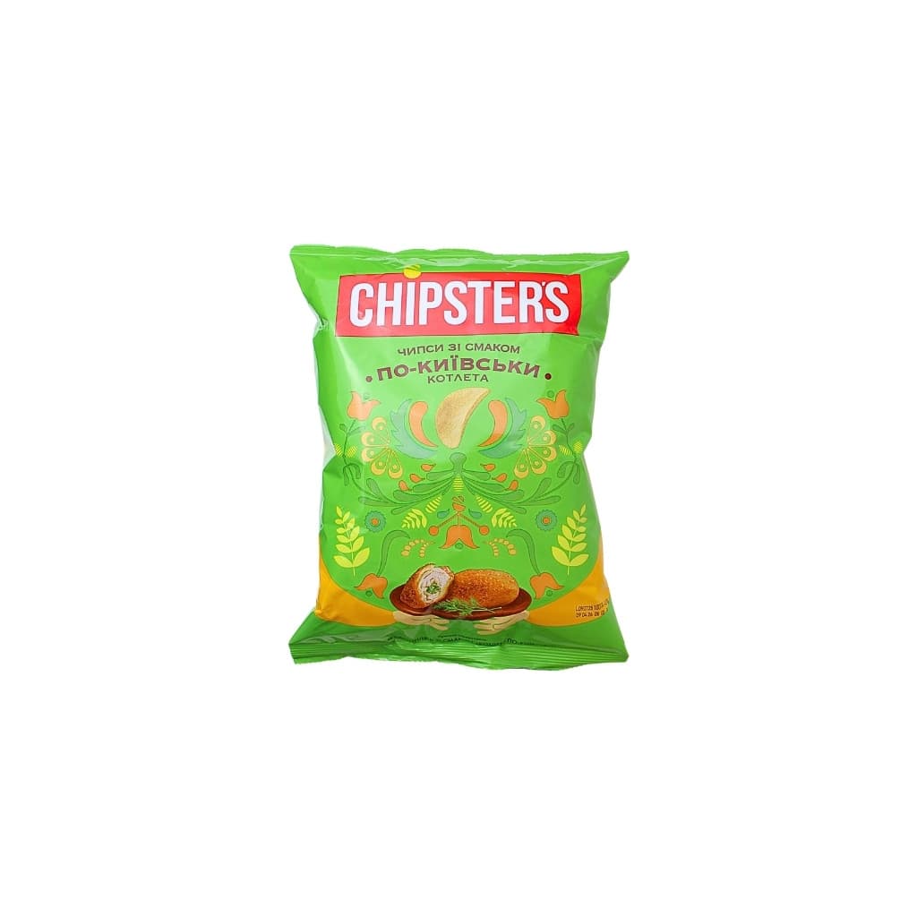 Chipsy ziemniaczane o smaku kotlet po Kijowsku "TM Chipster’s" 100g