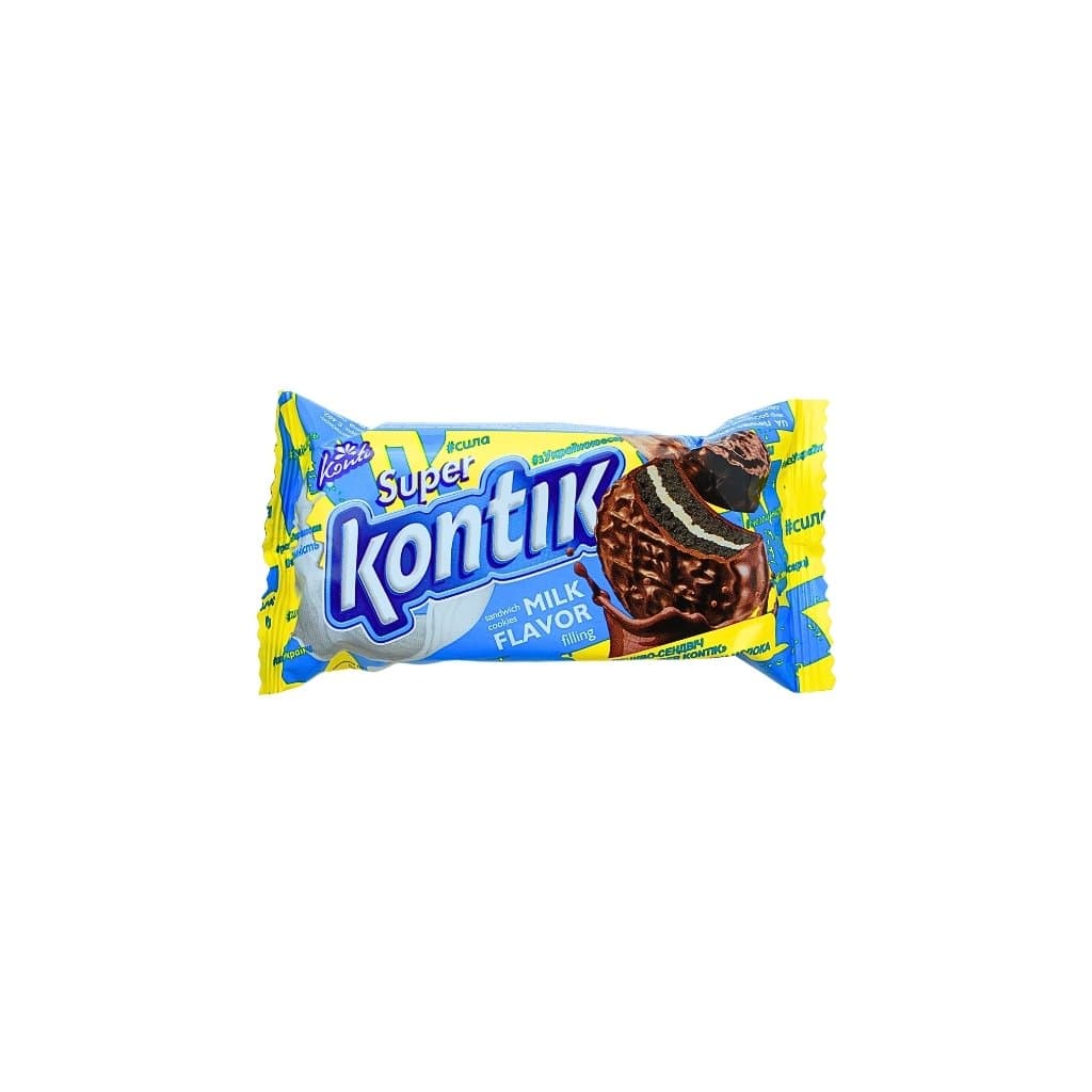 Ciasteczka o smaku mlecznym "Super Kontik" 90g