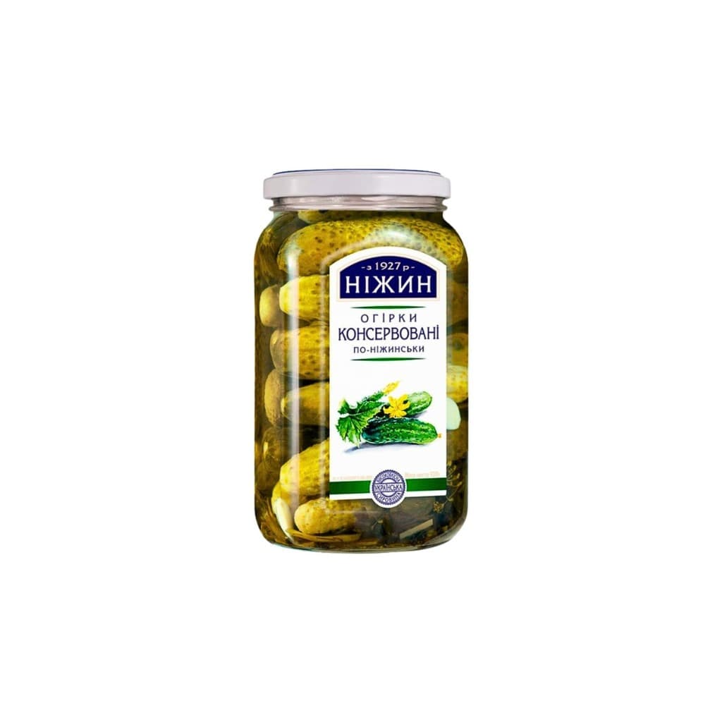 Ogórki konserwowane po nizyńsku "Nizyn" 920g