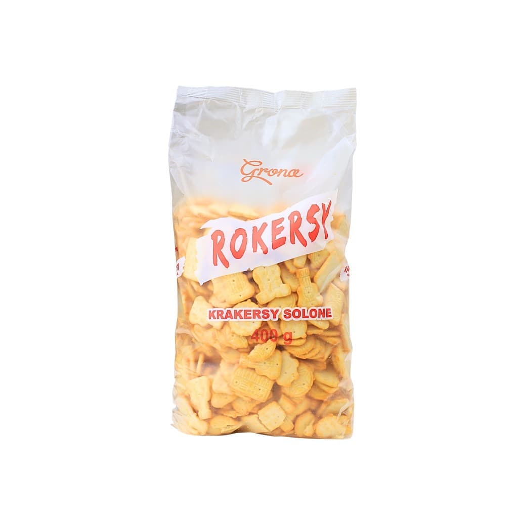 Krakersy słone  Rokersy "Grona" 400g