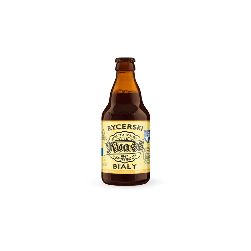 Kwas chlebowy biały "Rycerski" but. 330ml