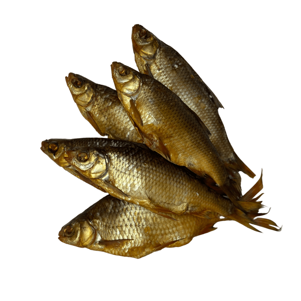 Płoć wędzona patroszona luz (90-130g) "Dauparu"