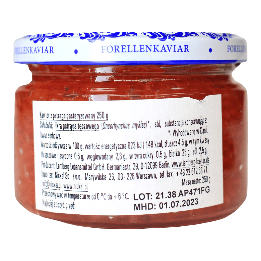 Kawior z łososia Pstrąg "Lemberg" 250g - zdjęcie 3