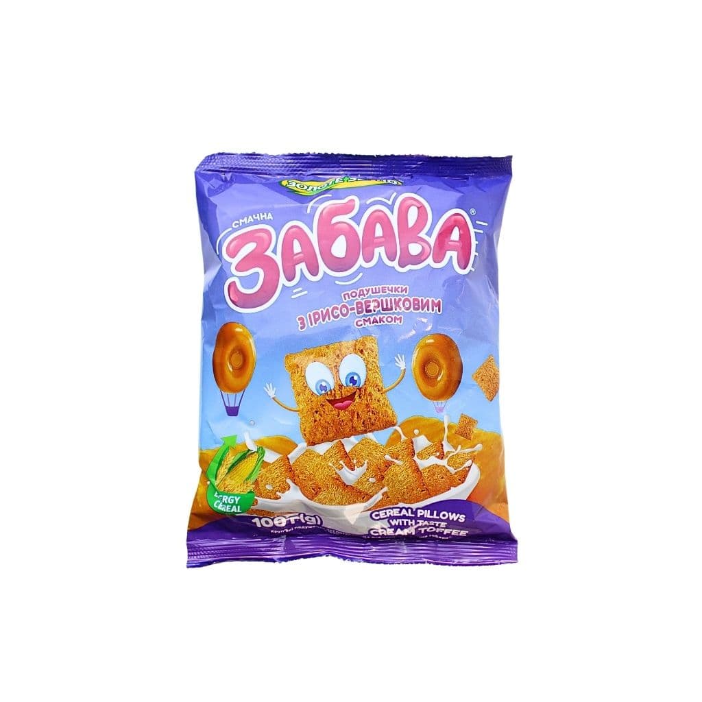 Płatki zbożowe o smaku toffi-śmietankowe "Smaczna zabawa Złote Ziarno" 100g