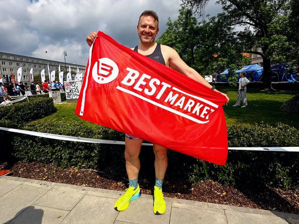 Best Market na Półmaratonie Warszawskim — z siłą i determinacją do mety!