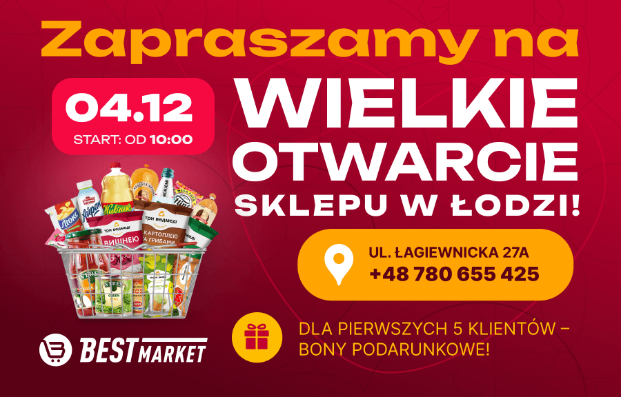 Best Market otwiera trzeci sklep w Łodzi