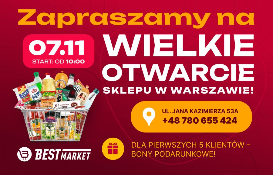 Wielkie otwarcie Best Market w Warszawie!