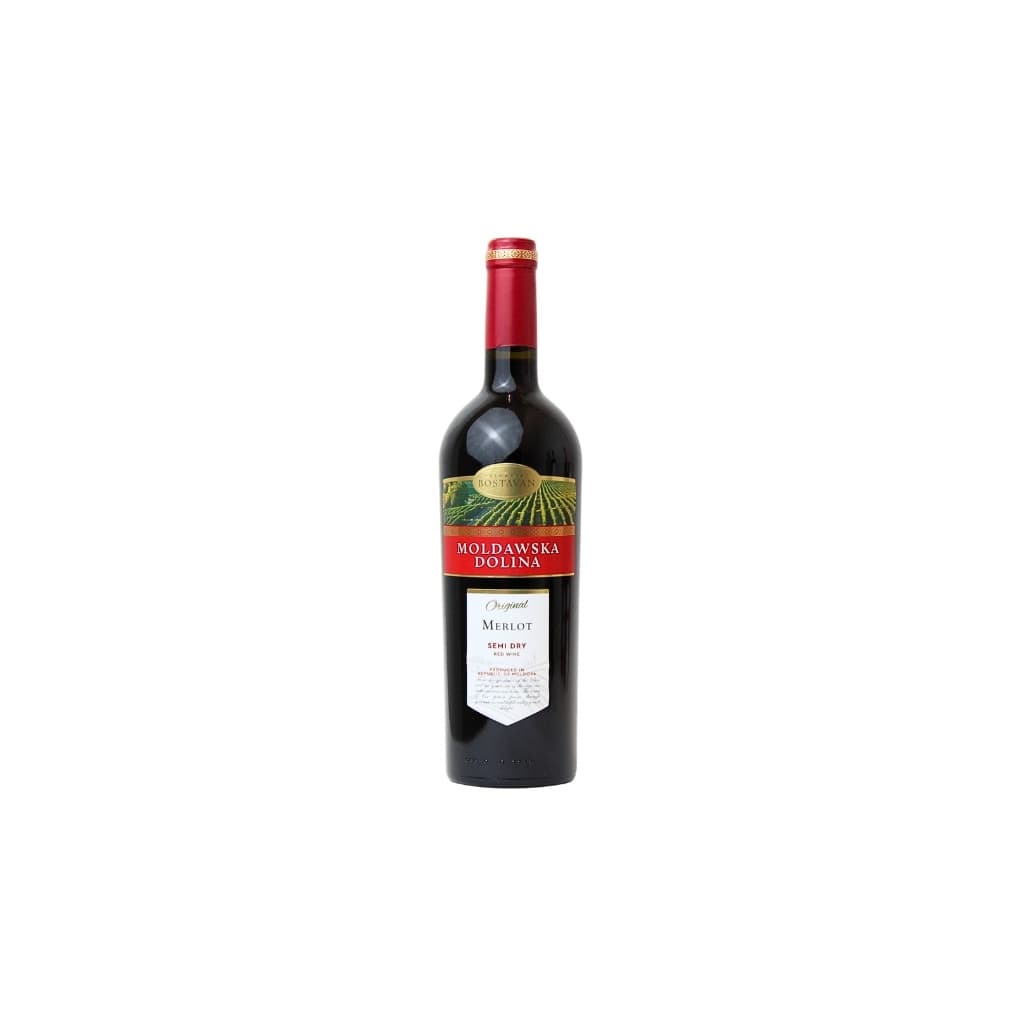 Wino cz/pw Merlot "Moldawska dolina" 750ml