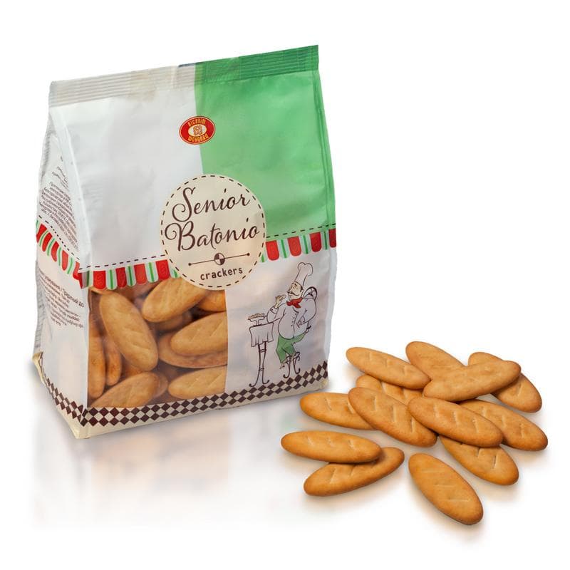 Krakersy Bagietki "Senior Batonio" 350g