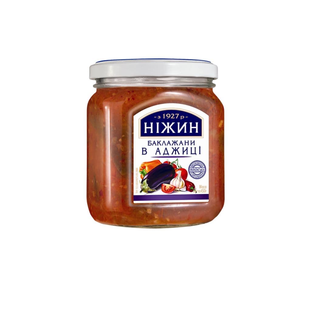 Bakłażany w adżyce "Nizyn" 450g