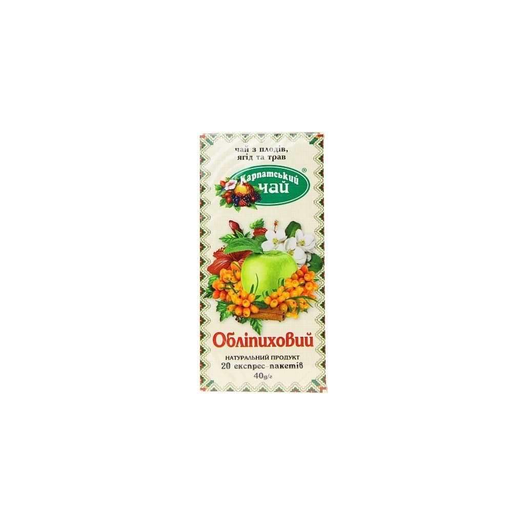 Herbata owocowo-ziołowa Rokitnik "Herbata Karpatska" 20*2g