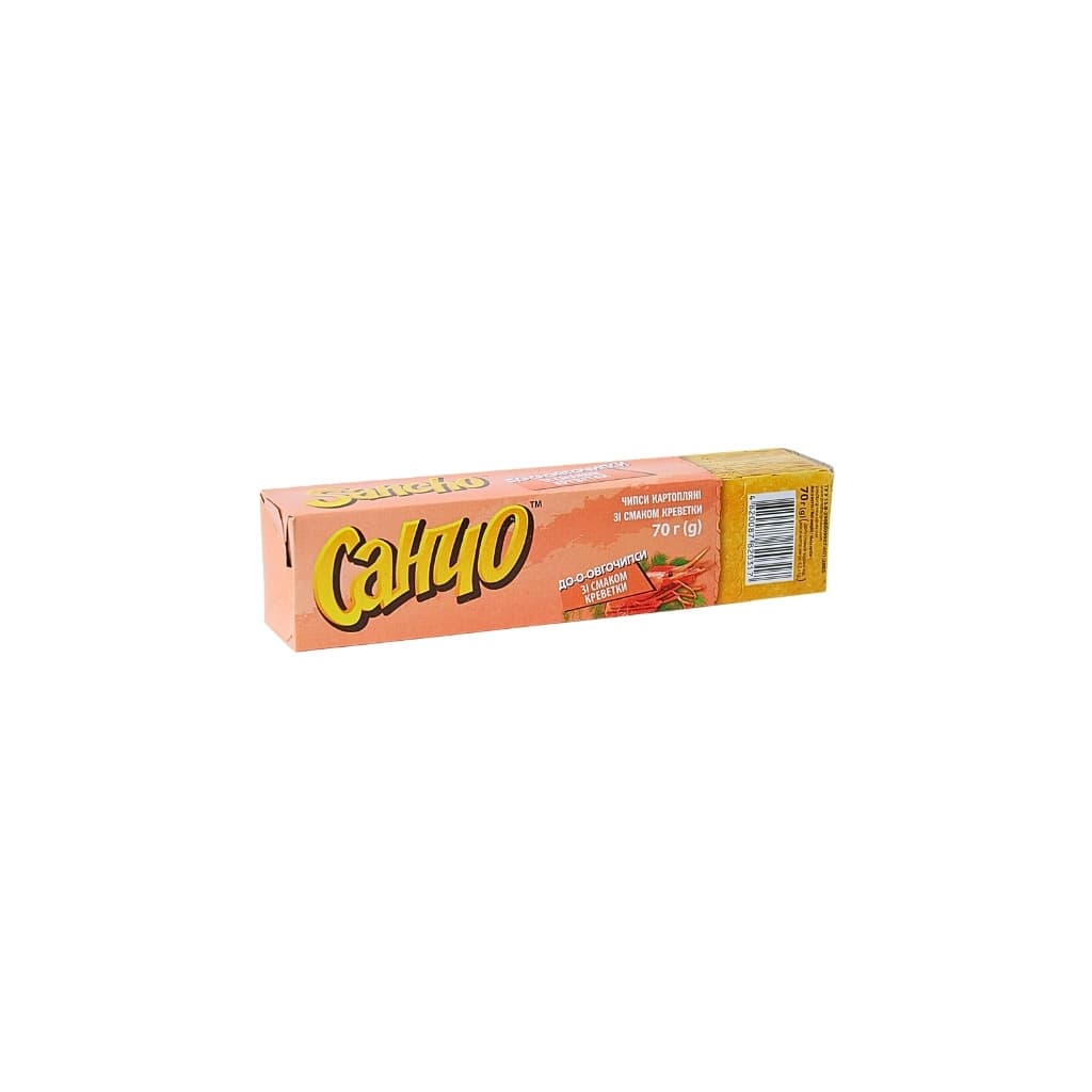Chipsy o smaku krewetki "Sancho" 70g