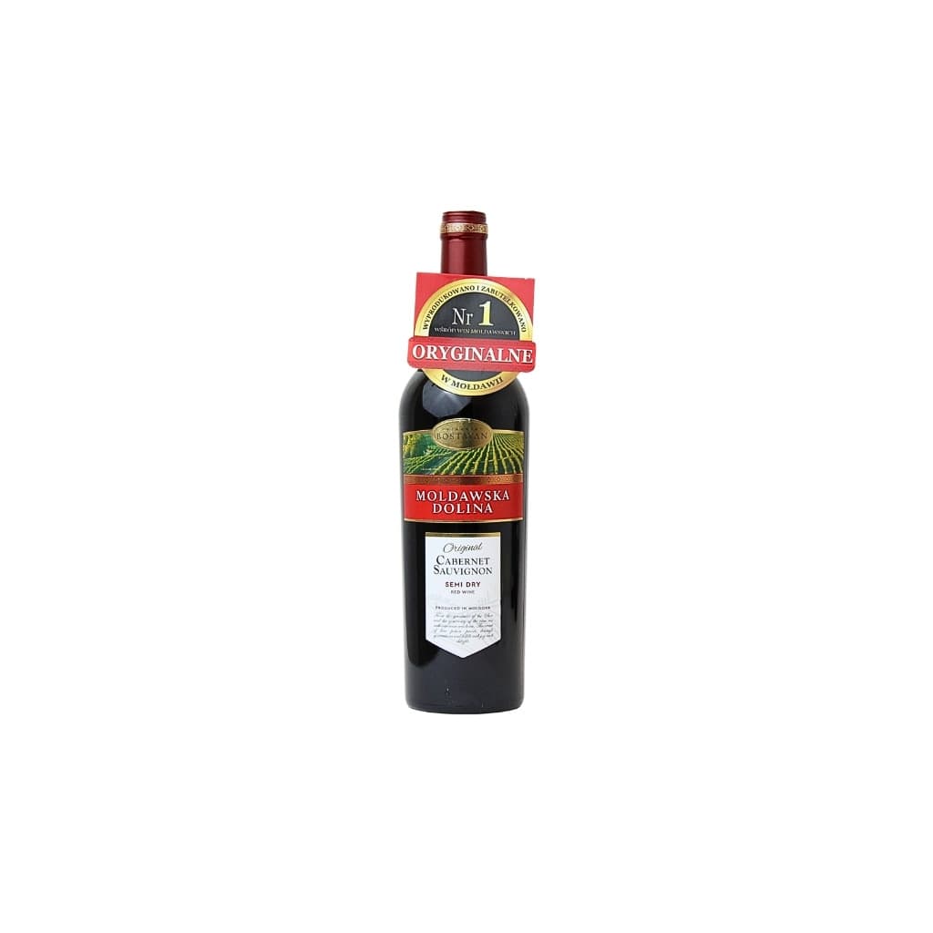 Wino cz/pw Cabernet Sauvignon "Moldawska dolina" 750ml