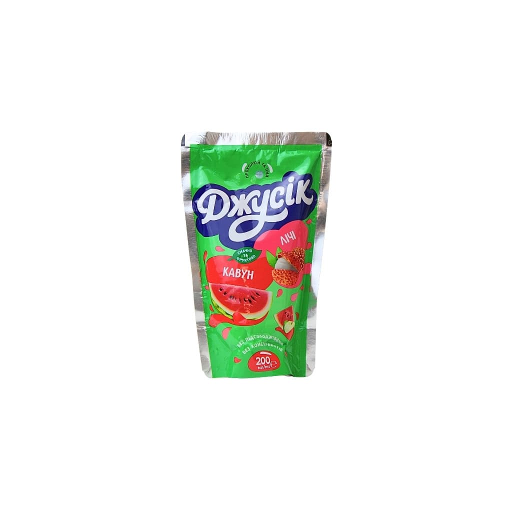 Napój o smaku arbuza i liczi "Dżusik" 200ml