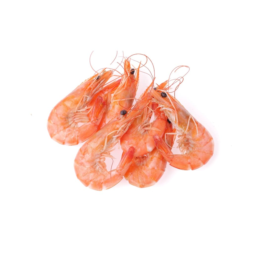 Krewetki naturalne zimnowodne mrożone (100g) luz