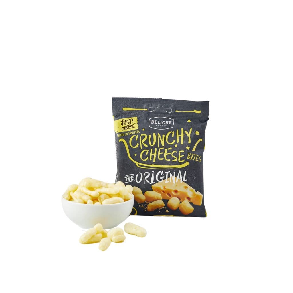 Chrupki serowe crunchy cheese Original "Deliche" 35g