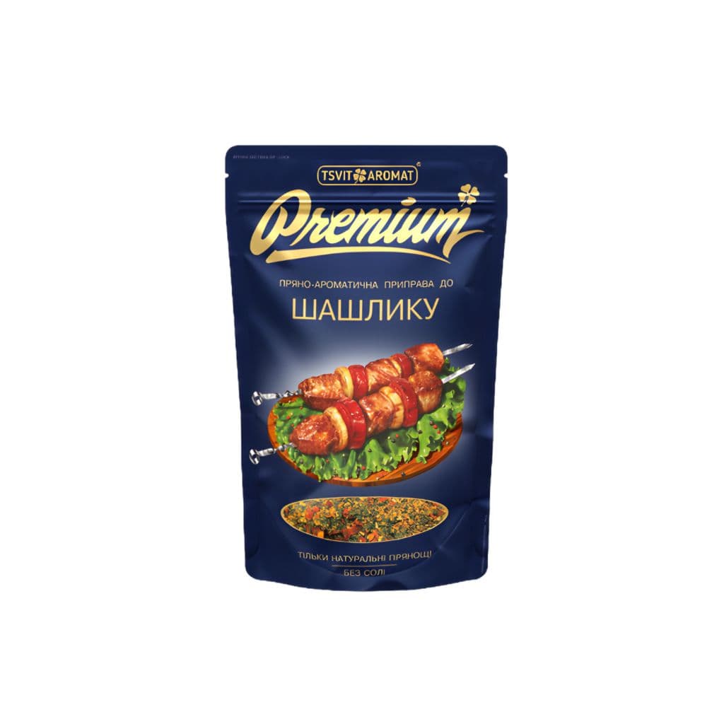Przyprawa aromatyczna do szaszlykow Premium "Tsvit i aromat" 45g