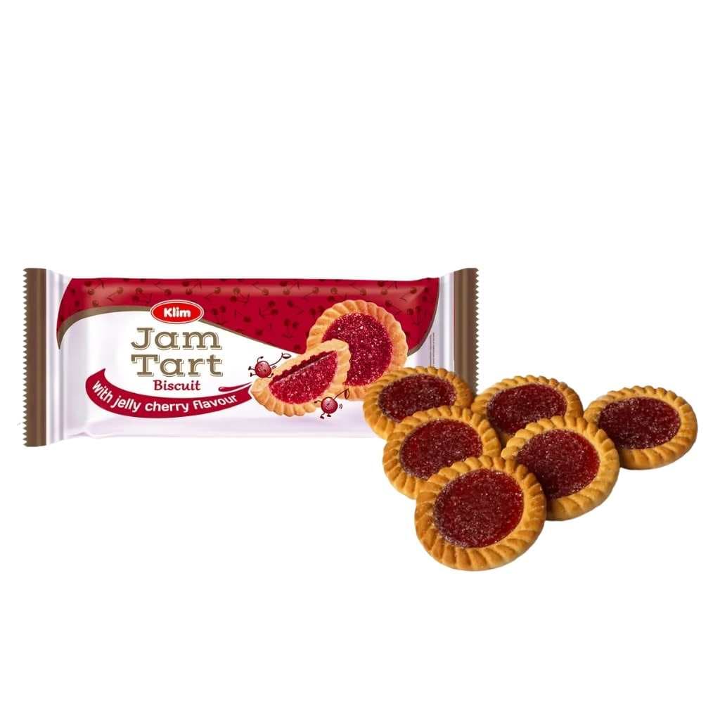 Ciasteczka o smaku wiśniowym "Jam Tart" 235g