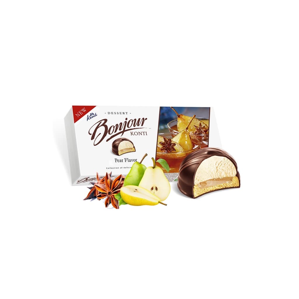 Bombonierka gruszka "Bonjour" 232g