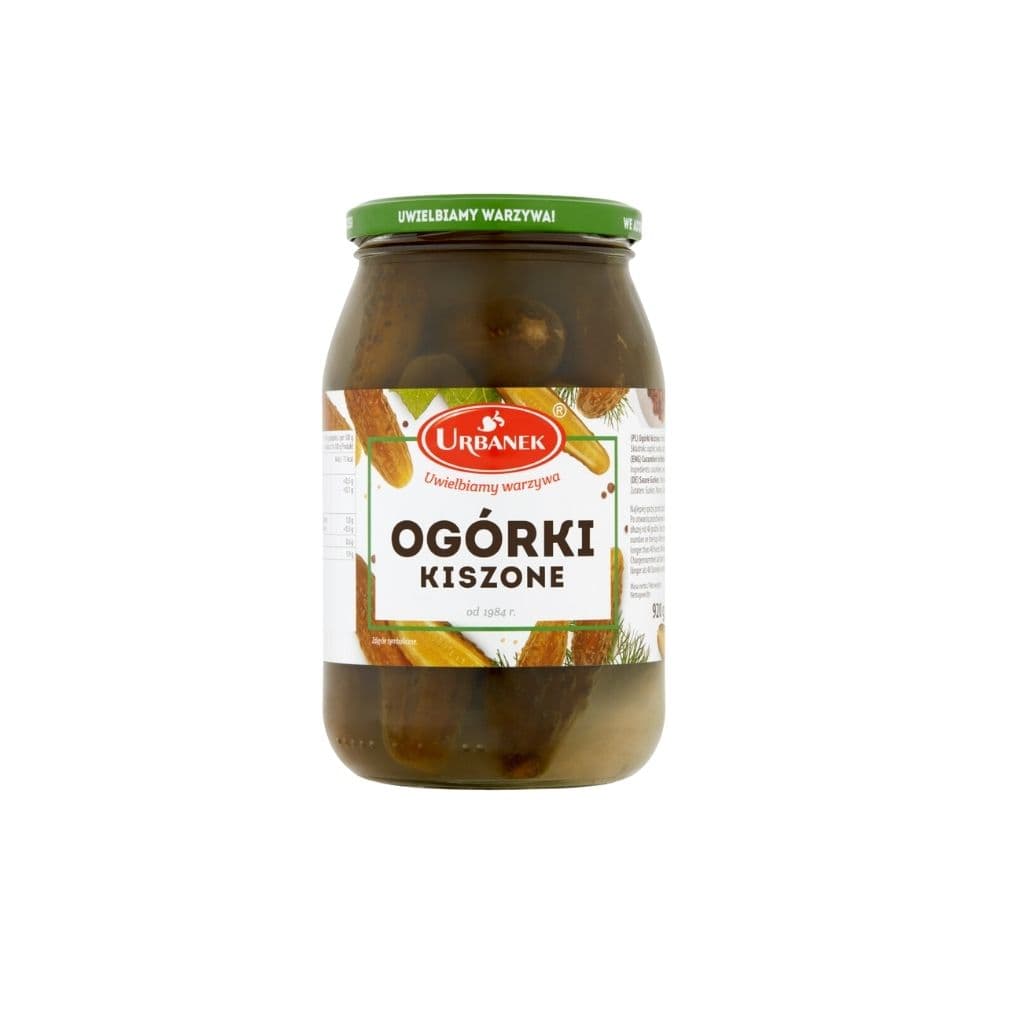 Ogórki kiszone "Urbanek" 920g