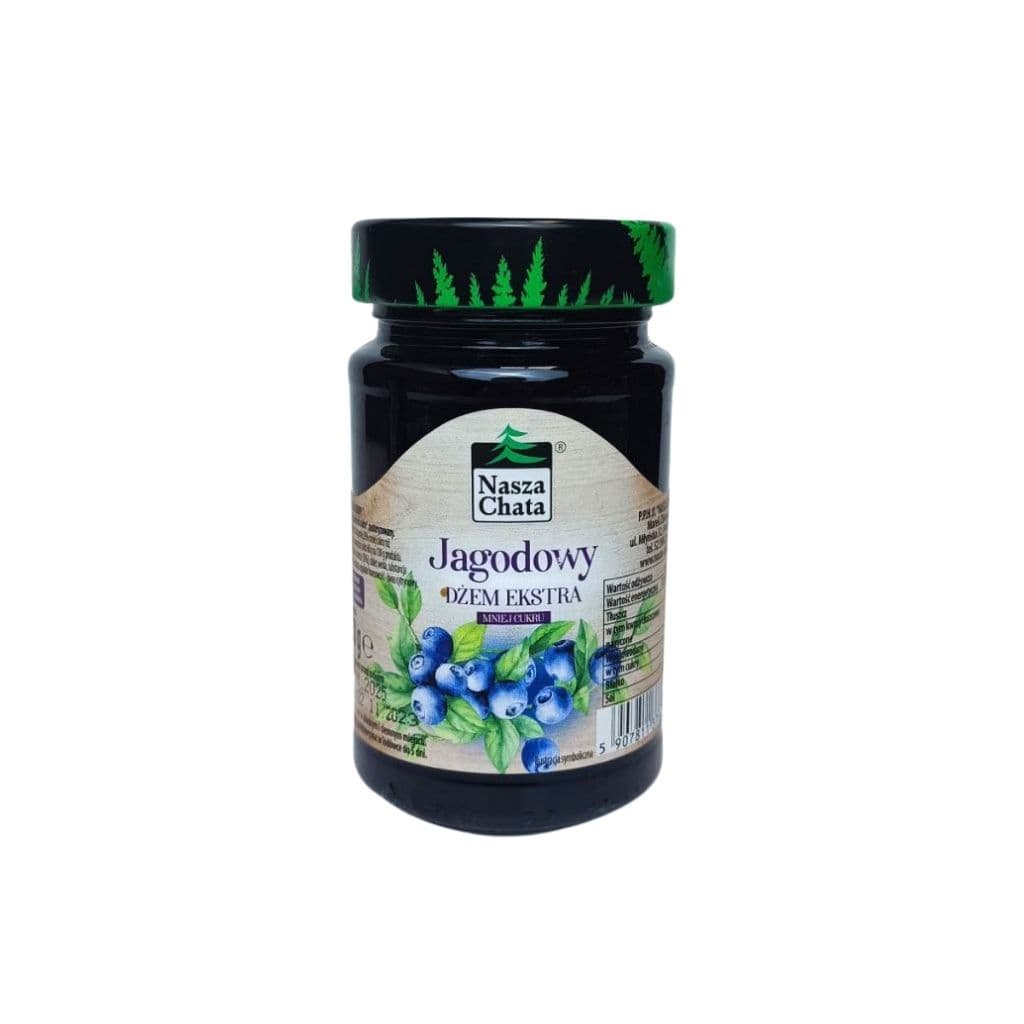 Dżem jagody leśne ekstra "Nasza Chata" 300g