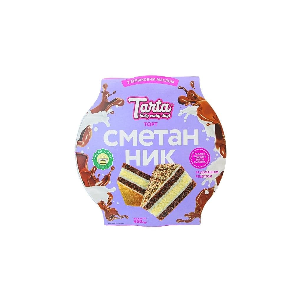 Tort Ciastko Smetannik "La Tarta" 450g