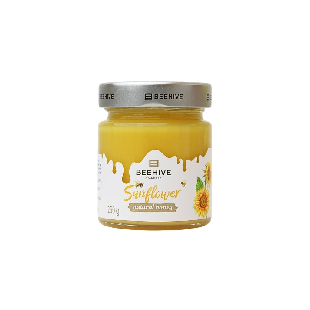 Miód słonecznikowy "BEEHIVE" 250g