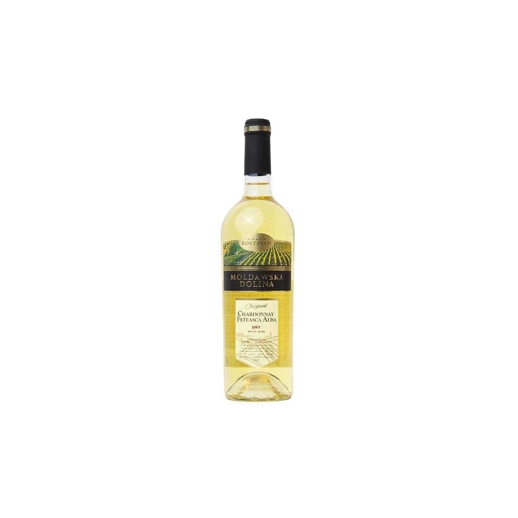 Wino b/s Chardonnay Feteasca Alba "Moldawska dolina" 750ml