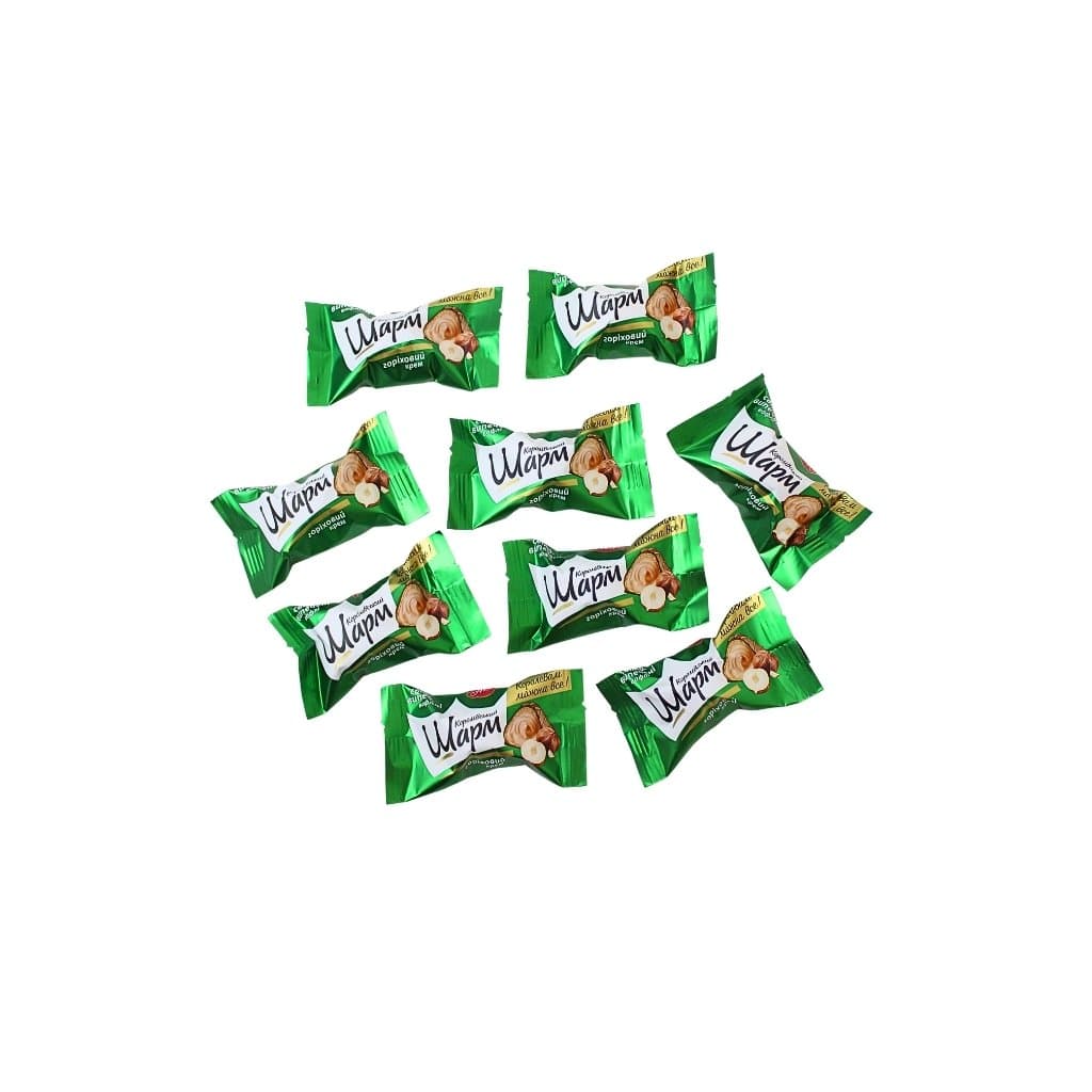 Cukierki z nadzieniem orzechowym "Royal Charm" (100g) luz